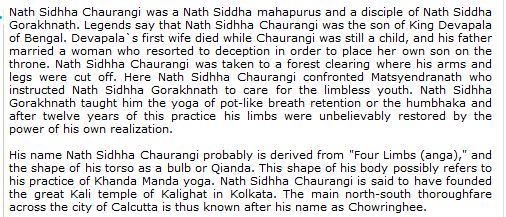Nath Sidhha Chaurangi