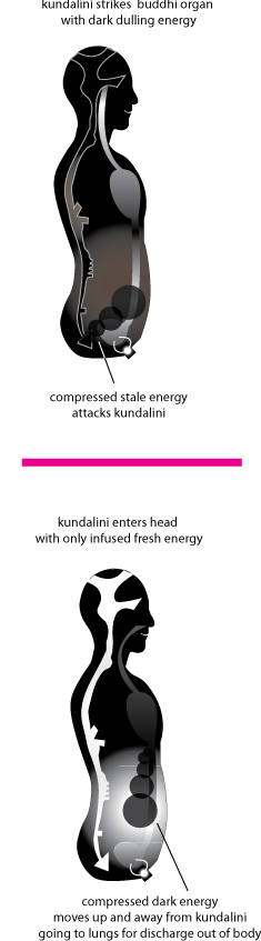 Stale energy in the body