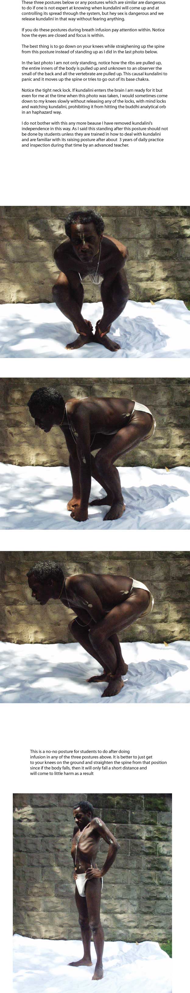 Raising Kundalini Posture