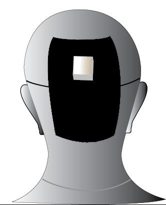 Cube-shaped vision orb