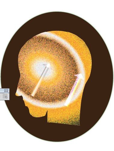 Breath infusion to lower brain and the upper jaw