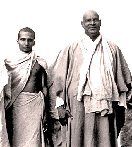 Swami Shivananda Maharaj & Swami Krishnanandaji