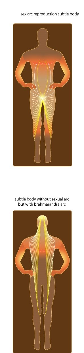 Routing of the energy from thighs