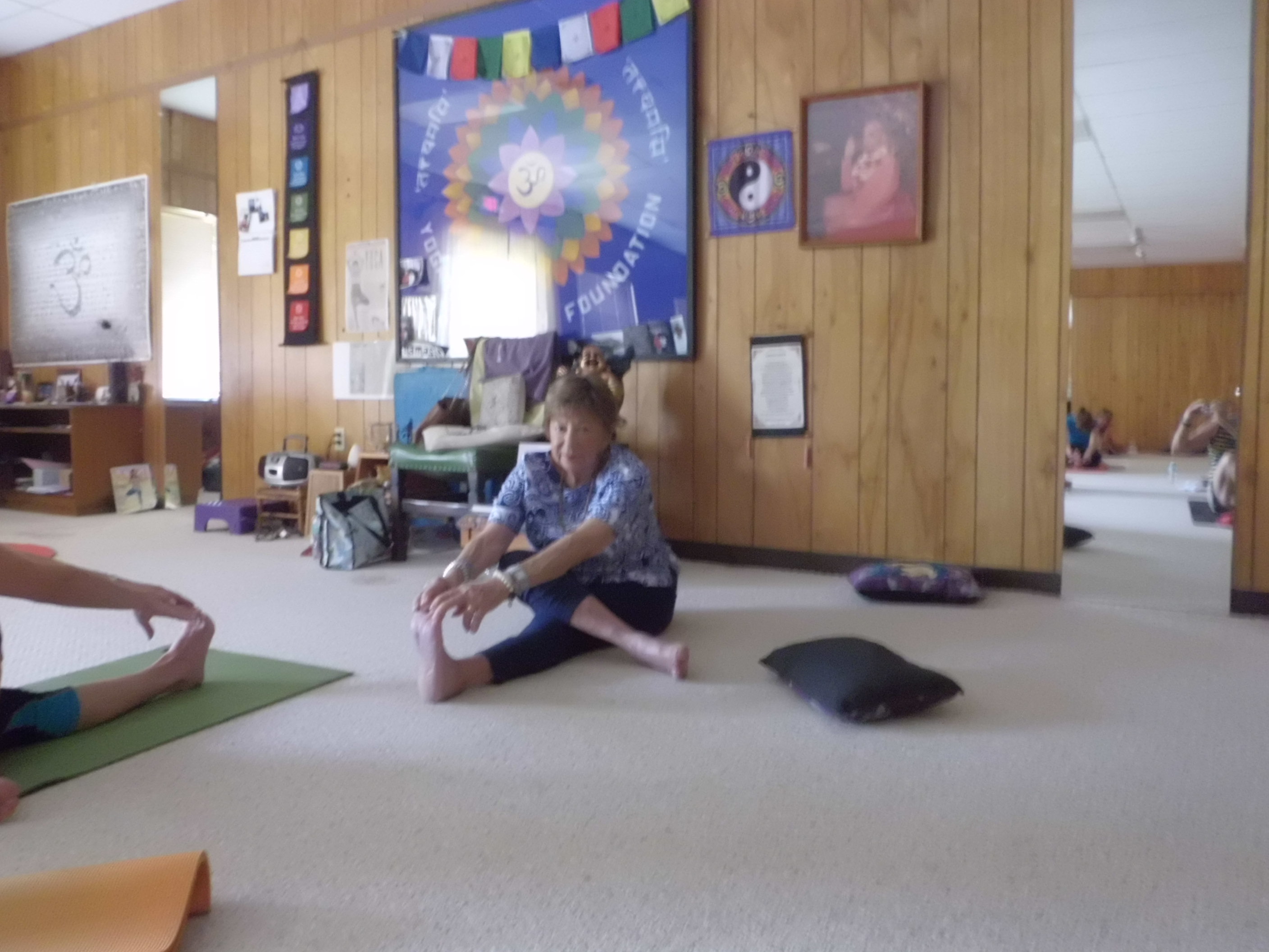 June, Hatha Yoga Teacher